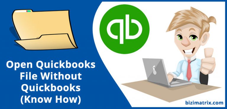 Open Quickbooks File Without Quickbooks(Know How)